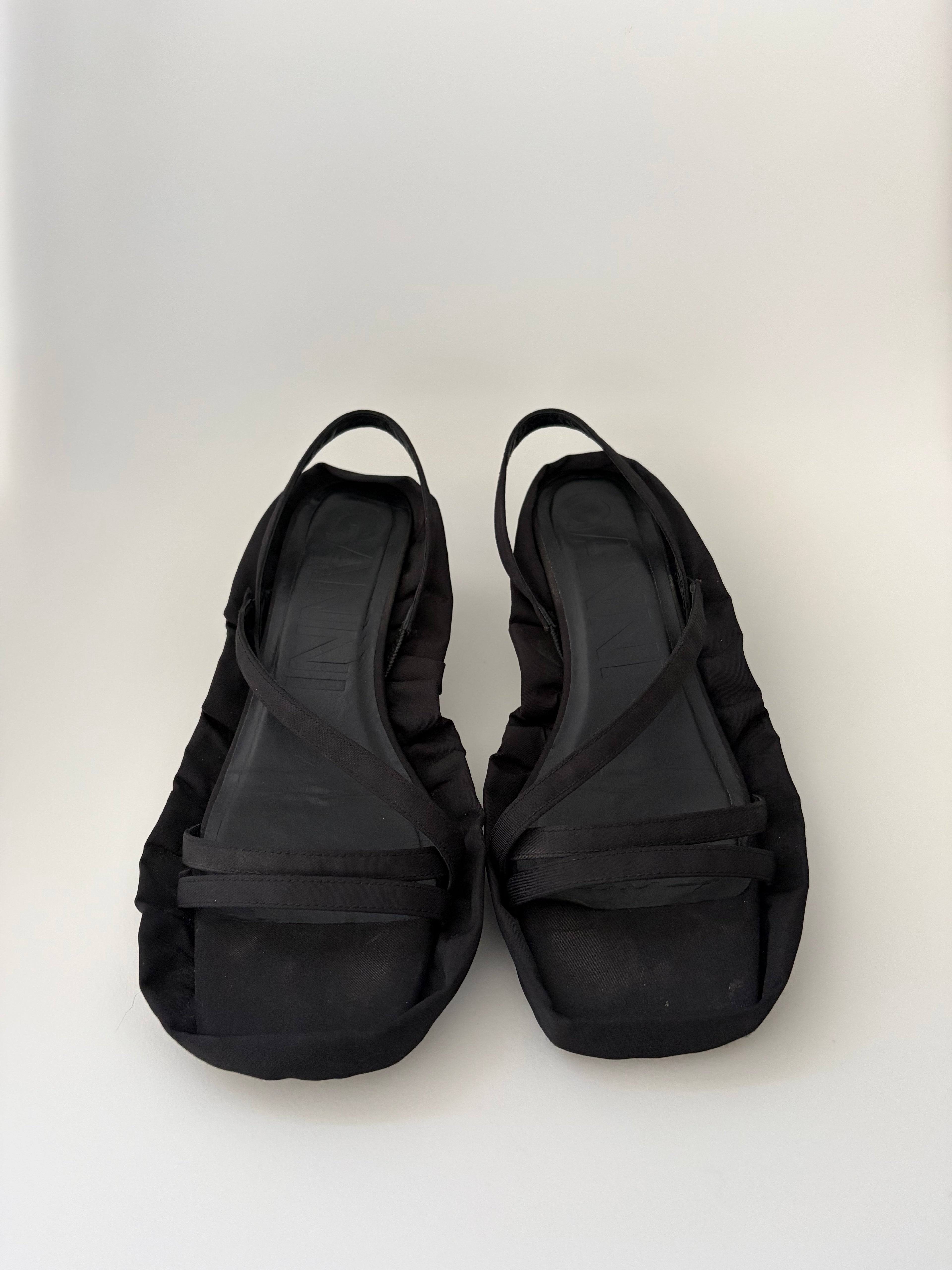 Ganni Slingback Kitten Heel
